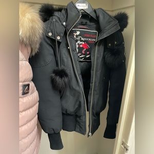 Womans S Moose Knuckles Debbie Bomber Jacket